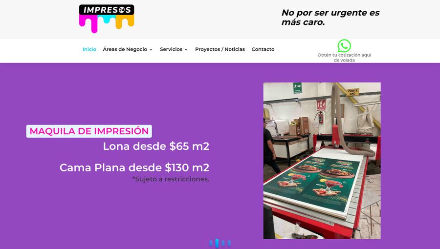 Sitio de Impresos 24