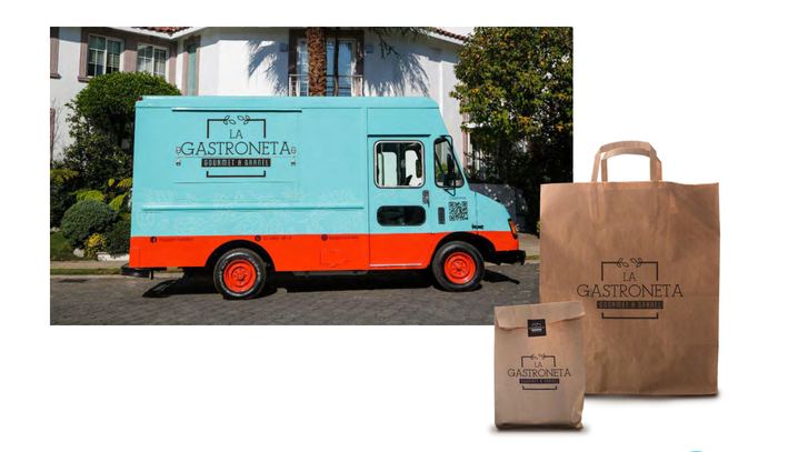 Branding de food truck y bolsas