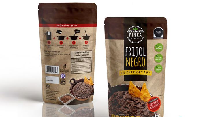 Empaque frijol negro Finca