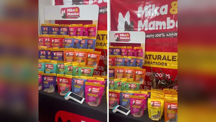 Stand Mika y Mamba en el Congreso Veterinario de León